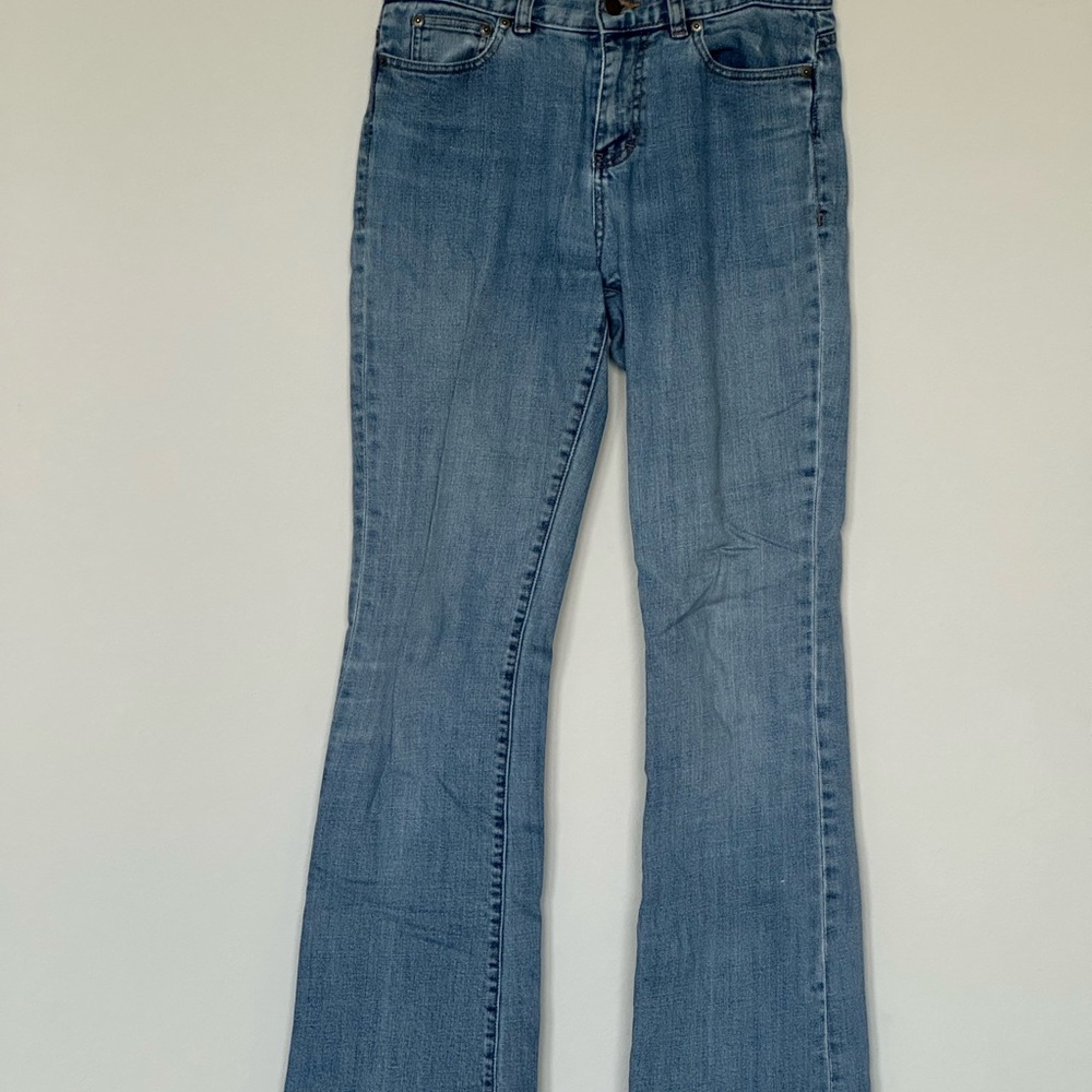 Lauren Jeans Co, Ralph Lauren Elegant Light Blue BootCut Jeans Size 4